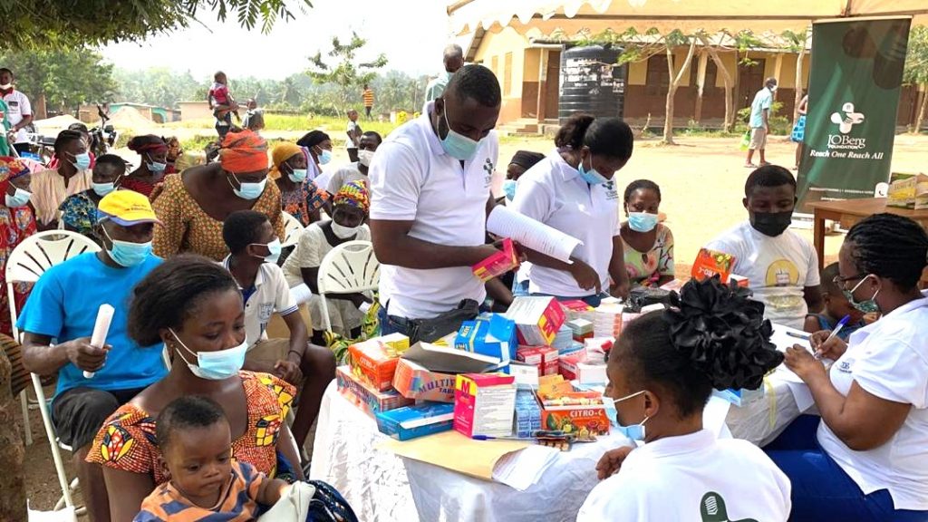 Medical Outreach in Bawjiase, Central Region